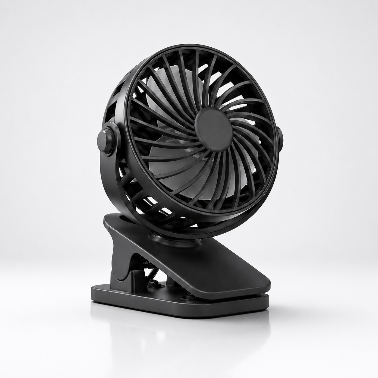 GlowCo BreezeClip™ Rechargeable 720° Clip Fan with Night Light – Portable Cooling for Home, Travel & Camping