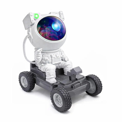OrbitGlow Astronaut Galaxy Projector – Bluetooth Star Projector Night Light for Bedrooms, Gaming Setups & Cosy Room Vibes