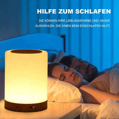 Versatile Touch Sensor LED Night Light - Dimmable USB Rechargeable Table Lamp for Cozy Bedside Ambiance